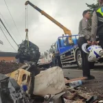 Polisi Segera Tetapkan Sopir Truk Air Mineral sebagai Tersangka Kecelakaan Maut di Sibolangit