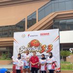 TURNAMEN BASKET 3×3 KEMENPORA-SOFYAN TAN DI ST BHINEKA MEDAN,SMAN 8 DAN SMA SULTAN ISKANDAR MUDA SEBAGAI JUARA