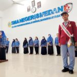 UPACARA HARI KESAKTIAN PANCASILA DI SMAN 8 MEDAN BERLANGSUNG KHIDMAT DAN TERRIB