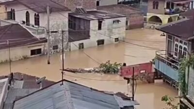 BANJIR KEMBALI RENDAM PERMUKIMAN SEI MATI MEDAN, WARGA KEMBALI DIBAYANGI KECEMASAN